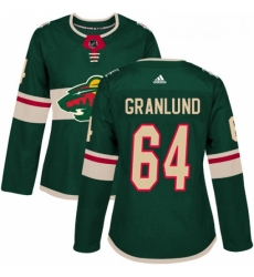 Womens Adidas Minnesota Wild 64 Mikael Granlund Authentic Green Home NHL Jersey Womens Adidas Minnesota Wild 64 Mikael Granlund Authentic Green Home NHL Jersey