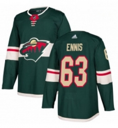 Youth Adidas Minnesota Wild 63 Tyler Ennis Authentic Green Home NHL Jersey Youth Adidas Minnesota Wild 63 Tyler Ennis Authentic Green Home NHL Jersey