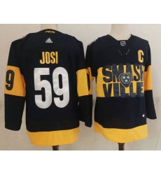 Men Nashville Predators 59 Roman Josi Black 2022 Stadium Series adidas Stitched NHL Jersey Men Nashville Predators 59 Roman Josi Black 2022 Stadium Series adidas Stitched NHL Jersey
