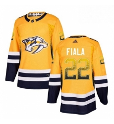 Mens Adidas Nashville Predators 22 Kevin Fiala Authentic Gold Drift Fashion NHL Jersey Mens Adidas Nashville Predators 22 Kevin Fiala Authentic Gold Drift Fashion NHL Jersey