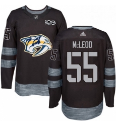 Mens Adidas Nashville Predators 55 Cody McLeod Authentic Black 1917 2017 100th Anniversary NHL Jersey Mens Adidas Nashville Predators 55 Cody McLeod Authentic Black 1917 2017 100th Anniversary NHL Jersey