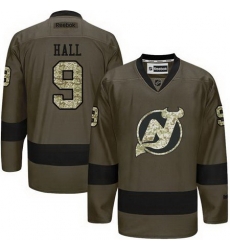 Devils #9 Taylor Hall Green Salute to Service Stitched NHL Jersey Devils #9 Taylor Hall Green Salute to Service Stitched NHL Jersey