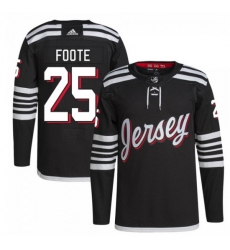 Men New Jersey Devils 25 Nolan Foote 2021 22 Black Stitched Jerse Men New Jersey Devils 25 Nolan Foote 2021 22 Black Stitched Jerse