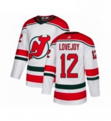 Mens Adidas New Jersey Devils 12 Ben Lovejoy Premier White Alternate NHL Jersey Mens Adidas New Jersey Devils 12 Ben Lovejoy Premier White Alternate NHL Jersey