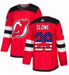Mens Adidas New Jersey Devils 29 Ryane Clowe Authentic Red USA Flag Fashion NHL Jersey Mens Adidas New Jersey Devils 29 Ryane Clowe Authentic Red USA Flag Fashion NHL Jersey