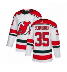 Mens Adidas New Jersey Devils 35 Cory Schneider Authentic White Alternate NHL Jersey Mens Adidas New Jersey Devils 35 Cory Schneider Authentic White Alternate NHL Jersey