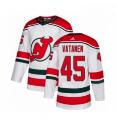 Mens Adidas New Jersey Devils 45 Sami Vatanen Premier White Alternate NHL Jersey Mens Adidas New Jersey Devils 45 Sami Vatanen Premier White Alternate NHL Jersey