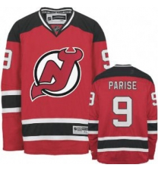 New Jersey Devils #9 Parise Red Hockey Jersey New Jersey Devils #9 Parise Red Hockey Jersey