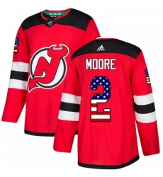 Youth Adidas New Jersey Devils 2 John Moore Authentic Red USA Flag Fashion NHL Jersey Youth Adidas New Jersey Devils 2 John Moore Authentic Red USA Flag Fashion NHL Jersey