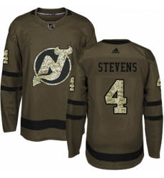 Youth Adidas New Jersey Devils 4 Scott Stevens Authentic Green Salute to Service NHL Jersey Youth Adidas New Jersey Devils 4 Scott Stevens Authentic Green Salute to Service NHL Jersey