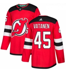 Youth Adidas New Jersey Devils 45 Sami Vatanen Authentic Red Home NHL Jersey Youth Adidas New Jersey Devils 45 Sami Vatanen Authentic Red Home NHL Jersey