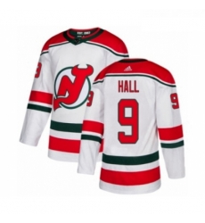 Youth Adidas New Jersey Devils 9 Taylor Hall Authentic White Alternate NHL Jersey Youth Adidas New Jersey Devils 9 Taylor Hall Authentic White Alternate NHL Jersey