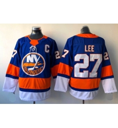 Men New York Islanders 27 Anders Lee Royal Adidas Jersey Stitched C Patch Men New York Islanders 27 Anders Lee Royal Adidas Jersey Stitched C Patch