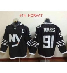 Men New York Islanders Bo Horvat #14 Black Premier Alternate Jersey Men New York Islanders Bo Horvat #14 Black Premier Alternate Jersey