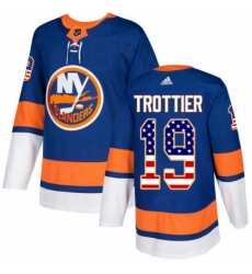 Mens Adidas New York Islanders 19 Bryan Trottier Authentic Royal Blue USA Flag Fashion NHL Jersey Mens Adidas New York Islanders 19 Bryan Trottier Authentic Royal Blue USA Flag Fashion NHL Jersey