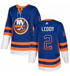 Mens Adidas New York Islanders 2 Nick Leddy Authentic Royal Blue Drift Fashion NHL Jersey Mens Adidas New York Islanders 2 Nick Leddy Authentic Royal Blue Drift Fashion NHL Jersey