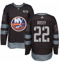 Mens Adidas New York Islanders 22 Mike Bossy Premier Black 1917 2017 100th Anniversary NHL Jersey Mens Adidas New York Islanders 22 Mike Bossy Premier Black 1917 2017 100th Anniversary NHL Jersey