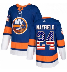 Mens Adidas New York Islanders 24 Scott Mayfield Authentic Royal Blue USA Flag Fashion NHL Jersey Mens Adidas New York Islanders 24 Scott Mayfield Authentic Royal Blue USA Flag Fashion NHL Jersey