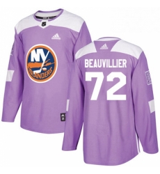 Mens Adidas New York Islanders 72 Anthony Beauvillier Authentic Purple Fights Cancer Practice NHL Jersey Mens Adidas New York Islanders 72 Anthony Beauvillier Authentic Purple Fights Cancer Practice NHL Jersey
