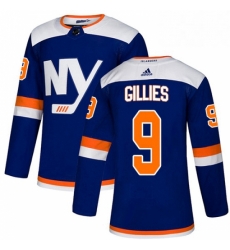 Mens Adidas New York Islanders 9 Clark Gillies Premier Blue Alternate NHL Jersey Mens Adidas New York Islanders 9 Clark Gillies Premier Blue Alternate NHL Jersey