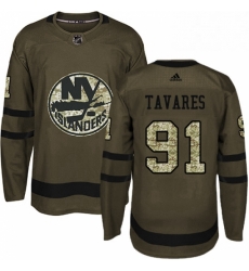 Mens Adidas New York Islanders 91 John Tavares Premier Green Salute to Service NHL Jersey Mens Adidas New York Islanders 91 John Tavares Premier Green Salute to Service NHL Jersey
