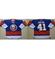 New York Islanders #41 Jaroslav Halak Baby Blue Stitched NHL Jersey New York Islanders #41 Jaroslav Halak Baby Blue Stitched NHL Jersey