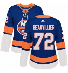 Womens Adidas New York Islanders 72 Anthony Beauvillier Premier Royal Blue Home NHL Jersey Womens Adidas New York Islanders 72 Anthony Beauvillier Premier Royal Blue Home NHL Jersey