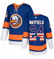 Youth Adidas New York Islanders 24 Scott Mayfield Authentic Royal Blue USA Flag Fashion NHL Jersey Youth Adidas New York Islanders 24 Scott Mayfield Authentic Royal Blue USA Flag Fashion NHL Jersey