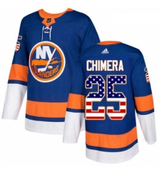 Youth Adidas New York Islanders 25 Jason Chimera Authentic Royal Blue USA Flag Fashion NHL Jersey Youth Adidas New York Islanders 25 Jason Chimera Authentic Royal Blue USA Flag Fashion NHL Jersey