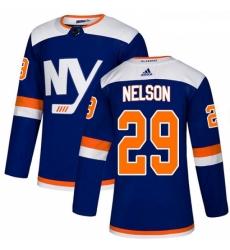 Youth Adidas New York Islanders 29 Brock Nelson Premier Blue Alternate NHL Jersey Youth Adidas New York Islanders 29 Brock Nelson Premier Blue Alternate NHL Jersey