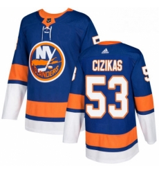 Youth Adidas New York Islanders 53 Casey Cizikas Authentic Royal Blue Home NHL Jersey Youth Adidas New York Islanders 53 Casey Cizikas Authentic Royal Blue Home NHL Jersey