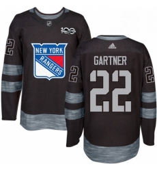 Mens Adidas New York Rangers 22 Mike Gartner Premier Black 1917 2017 100th Anniversary NHL Jersey Mens Adidas New York Rangers 22 Mike Gartner Premier Black 1917 2017 100th Anniversary NHL Jersey