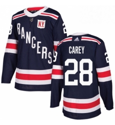 Mens Adidas New York Rangers 28 Paul Carey Authentic Navy Blue 2018 Winter Classic NHL Jersey Mens Adidas New York Rangers 28 Paul Carey Authentic Navy Blue 2018 Winter Classic NHL Jersey
