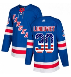 Mens Adidas New York Rangers 30 Henrik Lundqvist Authentic Royal Blue USA Flag Fashion NHL Jersey Mens Adidas New York Rangers 30 Henrik Lundqvist Authentic Royal Blue USA Flag Fashion NHL Jersey