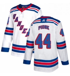 Mens Adidas New York Rangers 44 Neal Pionk White Road Authentic Stitched NHL Jersey Mens Adidas New York Rangers 44 Neal Pionk White Road Authentic Stitched NHL Jersey