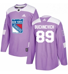 Mens Adidas New York Rangers 89 Pavel Buchnevich Authentic Purple Fights Cancer Practice NHL Jersey Mens Adidas New York Rangers 89 Pavel Buchnevich Authentic Purple Fights Cancer Practice NHL Jersey
