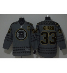 NHL Boston Bruins #33 Zdeno Chara Charcoal Cross Check Fashion jerseys NHL Boston Bruins #33 Zdeno Chara Charcoal Cross Check Fashion jerseys
