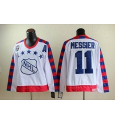 New York Rangers #11 Mark Messier all star 75th Anniversary white CCM Jersey New York Rangers #11 Mark Messier all star 75th Anniversary white CCM Jersey