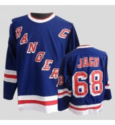 Rangers #68 Jaromir Jagr Stitched Blue CCM Throwback NHL Jersey Rangers #68 Jaromir Jagr Stitched Blue CCM Throwback NHL Jersey