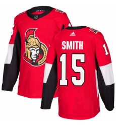 Mens Adidas Ottawa Senators 15 Zack Smith Premier Red Home NHL Jersey Mens Adidas Ottawa Senators 15 Zack Smith Premier Red Home NHL Jersey