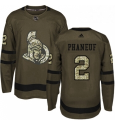 Mens Adidas Ottawa Senators 2 Dion Phaneuf Premier Green Salute to Service NHL Jersey Mens Adidas Ottawa Senators 2 Dion Phaneuf Premier Green Salute to Service NHL Jersey