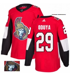 Mens Adidas Ottawa Senators 29 Johnny Oduya Authentic Red Fashion Gold NHL Jersey Mens Adidas Ottawa Senators 29 Johnny Oduya Authentic Red Fashion Gold NHL Jersey