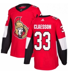 Mens Adidas Ottawa Senators 33 Fredrik Claesson Authentic Red Home NHL Jersey Mens Adidas Ottawa Senators 33 Fredrik Claesson Authentic Red Home NHL Jersey