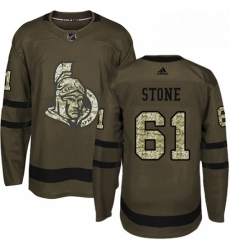 Mens Adidas Ottawa Senators 61 Mark Stone Authentic Green Salute to Service NHL Jersey Mens Adidas Ottawa Senators 61 Mark Stone Authentic Green Salute to Service NHL Jersey