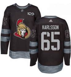 Mens Adidas Ottawa Senators 65 Erik Karlsson Authentic Black 1917 2017 100th Anniversary NHL Jersey Mens Adidas Ottawa Senators 65 Erik Karlsson Authentic Black 1917 2017 100th Anniversary NHL Jersey