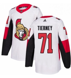 Mens Adidas Ottawa Senators 71 Chris Tierney Authentic White Away NHL Jersey Mens Adidas Ottawa Senators 71 Chris Tierney Authentic White Away NHL Jersey