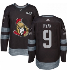 Mens Adidas Ottawa Senators 9 Bobby Ryan Authentic Black 1917 2017 100th Anniversary NHL Jersey Mens Adidas Ottawa Senators 9 Bobby Ryan Authentic Black 1917 2017 100th Anniversary NHL Jersey