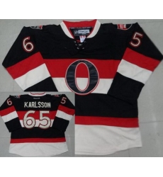Ottawa Senators 65 Erik Karlsson Black Ottawa Senators 65 Erik Karlsson Black