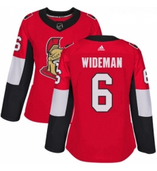 Womens Adidas Ottawa Senators 6 Chris Wideman Authentic Red Home NHL Jersey Womens Adidas Ottawa Senators 6 Chris Wideman Authentic Red Home NHL Jersey