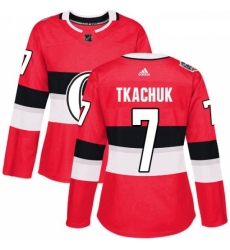 Womens Adidas Ottawa Senators 7 Brady Tkachuk Authentic Red 2017 100 Classic NHL Jersey Womens Adidas Ottawa Senators 7 Brady Tkachuk Authentic Red 2017 100 Classic NHL Jersey
